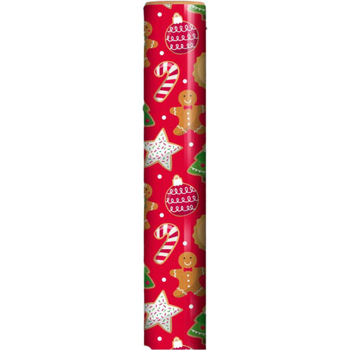 Picture of 7M CHRISTMAS GINGERBREAD WRAPPING ROLL